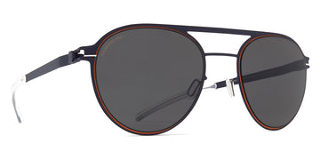 Mykita® BRADLEY MYK BRADLEY Indigo/Orange / Polarized Pro Hi-Con Grey 51 - Indigo/Orange / Polarized Pro Hi-Con Grey Sunglasses