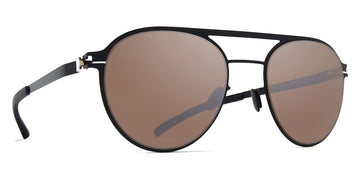 Mykita® BRADLEY MYK BRADLEY Jet Black/Mole Grey / Polarized Pro Hi-Con Brown 51 - Jet Black/Mole Grey / Polarized Pro Hi-Con Brown Sunglasses