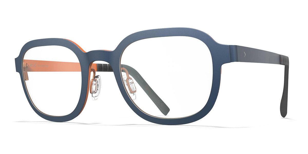 Blackfin® BRIXHAM BLF BRIXHAM 1592 46 - Storm Navy Blue/Sunset Orange Eyeglasses