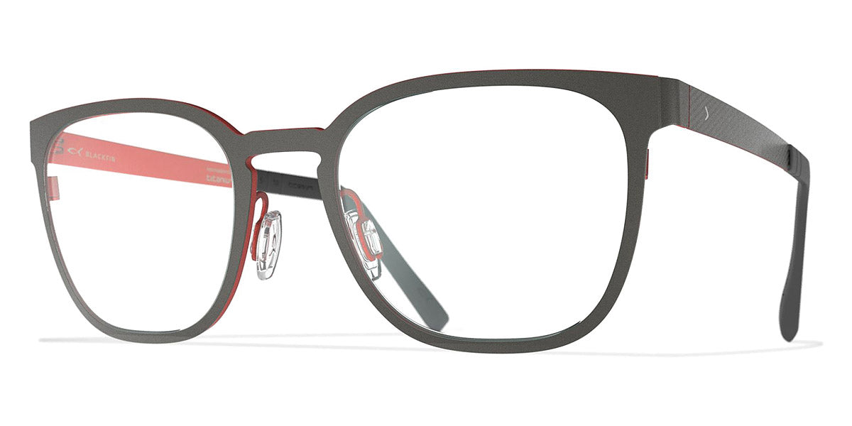 Blackfin® BROOKWOOD BLF BROOKWOOD 1284 52 - Gray/Red Eyeglasses