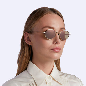 Movitra® Bruno MOV Bruno Rose Gold 48 - Rose Gold Sunglasses