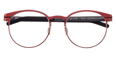 BLAC® ALPINE BLAC ALPINE BERRY-GP 51 - Red / Grey Eyeglasses