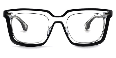 Blake Kuwahara® BUFF BLK BUFF CRYSTAL 51 - CRYSTAL Eyeglasses