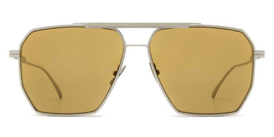 Bottega Veneta® BV1012S BV1012S 007 60 - Silver / Brown Sunglasses
