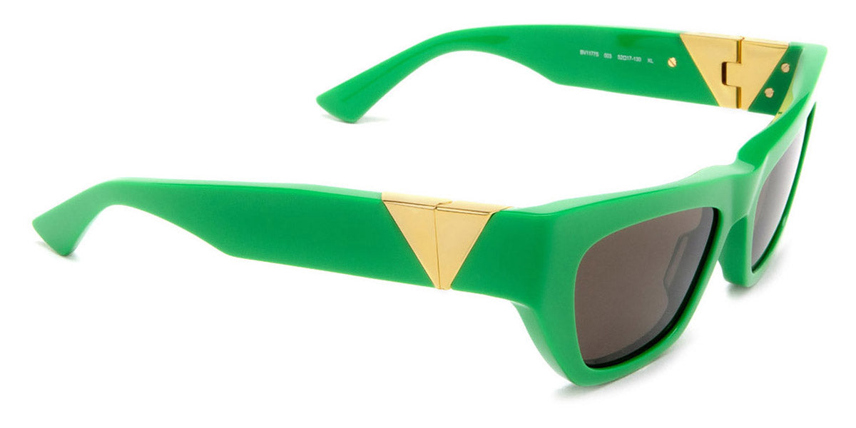 Bottega Veneta® BV1177S BV1177S 003 52 - Green / Green Sunglasses