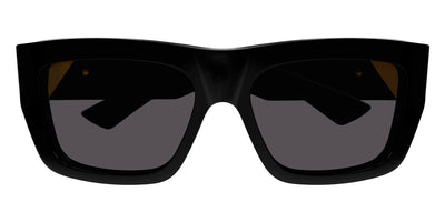 Bottega Veneta® BV1178S BV1178S 001 57 - Black / Gray Sunglasses