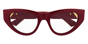 Bottega Veneta® BV1179O BV1179O 003 51 - Burgundy Eyeglasses