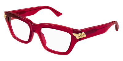 Bottega Veneta® BV1190O BV1190O 003 50 - Burgundy Eyeglasses