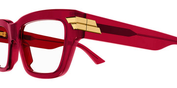 Bottega Veneta® BV1190O BV1190O 003 50 - Burgundy Eyeglasses