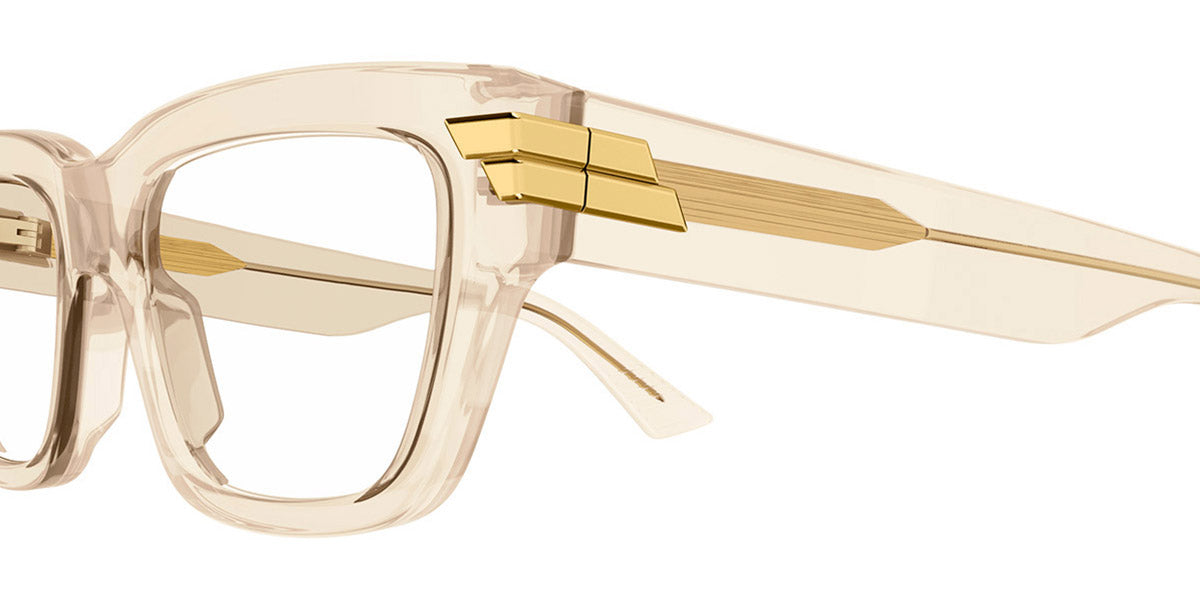 Bottega Veneta® BV1190O BV1190O 004 50 - Beige Eyeglasses