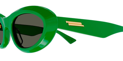 Bottega Veneta® BV1191S BV1191S 003 53 - Green / Green Sunglasses