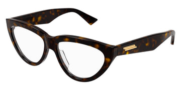 Bottega Veneta® BV1193O BV1193O 002 54 - Havana Eyeglasses