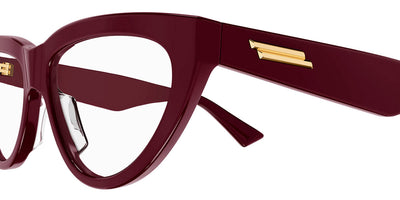 Bottega Veneta® BV1193O BV1193O 003 54 - Burgundy Eyeglasses