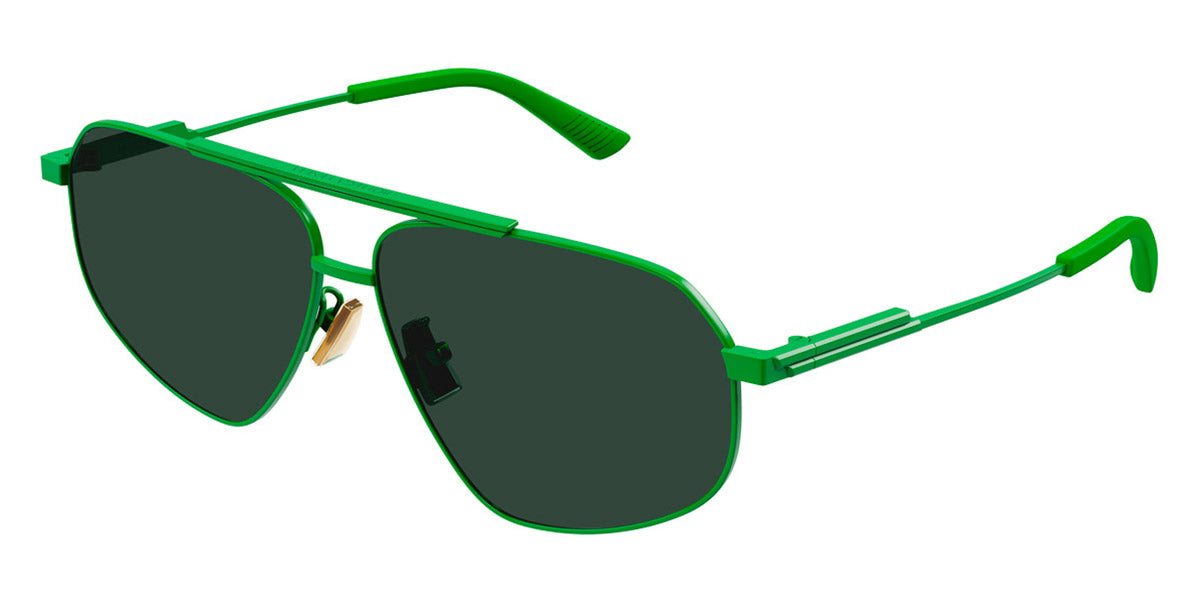 Bottega Veneta® BV1194S BV1194S 004 61 - Green / Green Sunglasses