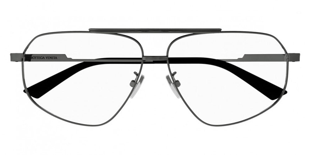 Bottega Veneta® BV1196O BV1196O 001 59 - Gunmetal Eyeglasses