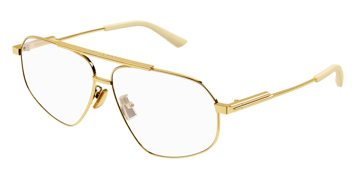 Bottega Veneta® BV1196O BV1196O 002 59 - Gold Eyeglasses