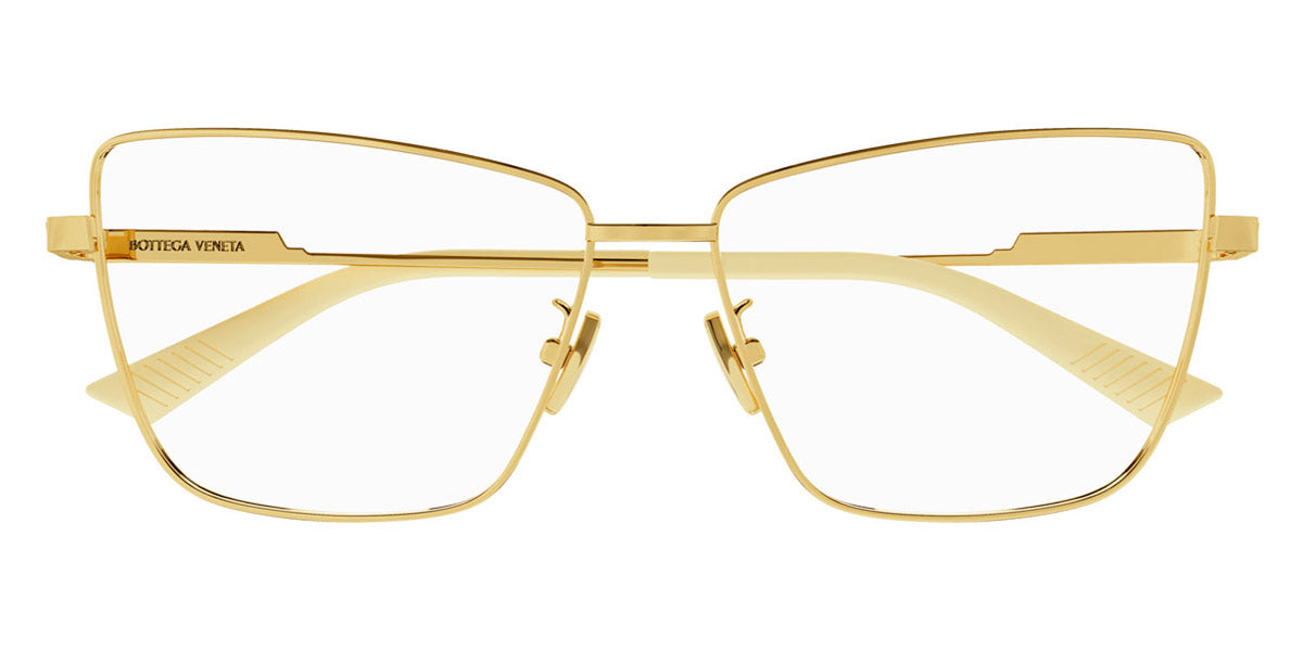 Bottega Veneta® BV1197O BV1197O 002 57 - Gold Eyeglasses