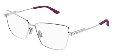 Bottega Veneta® BV1197O BV1197O 003 57 - Silver Eyeglasses