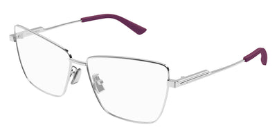 Bottega Veneta® BV1197O BV1197O 003 57 - Silver Eyeglasses