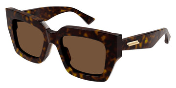 Bottega Veneta® BV1212S BV1212S 002 52 - Havana / Brown Sunglasses