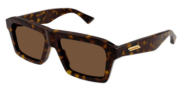 Bottega Veneta® BV1213S BV1213S 002 55 - Havana / Brown Sunglasses