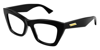 Bottega Veneta® BV1215O BV1215O 001 50 - Black Eyeglasses