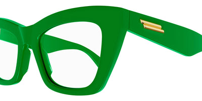 Bottega Veneta® BV1215O BV1215O 003 50 - Green Eyeglasses