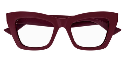 Bottega Veneta® BV1215O BV1215O 004 50 - Burgundy Eyeglasses