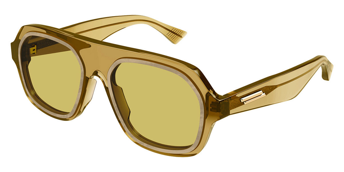 Bottega Veneta® BV1217S BV1217S 003 53 - Yellow / Yellow Sunglasses