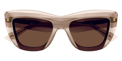 Bottega Veneta® BV1218S BV1218S 003 52 - Nude / Brown Sunglasses