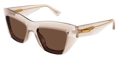 Bottega Veneta® BV1218S BV1218S 003 52 - Nude / Brown Sunglasses