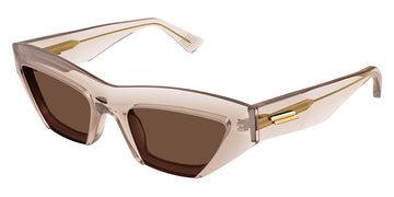 Bottega Veneta® BV1219S BV1219S 003 53 - Nude / Brown Sunglasses