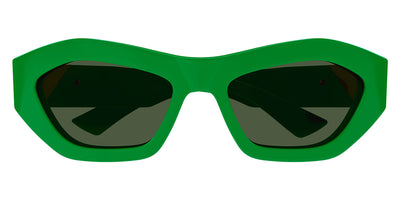 Bottega Veneta® BV1221S BV1221S 003 54 - Green / Green Sunglasses