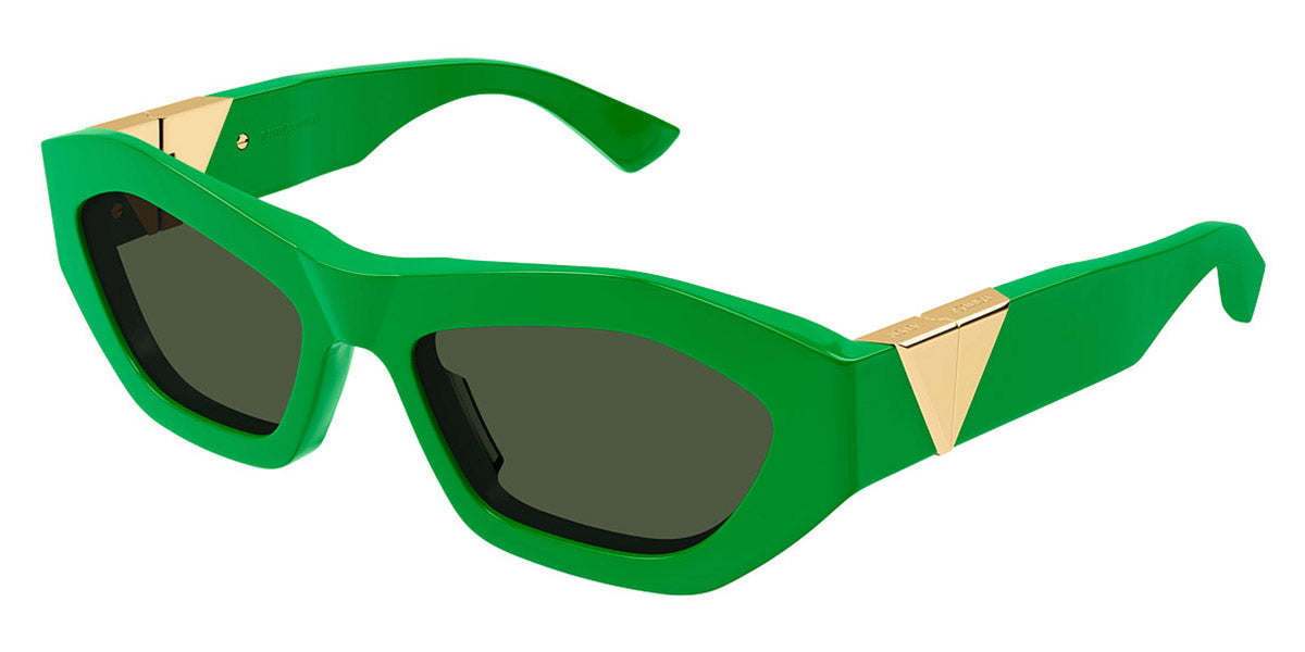 Bottega Veneta® BV1221S BV1221S 003 54 - Green / Green Sunglasses