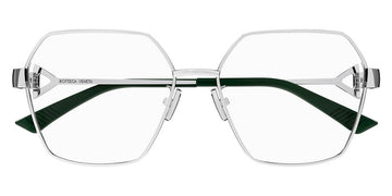 Bottega Veneta® BV1224O BV1224O 003 57 - Silver Eyeglasses