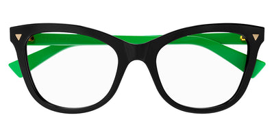 Bottega Veneta® BV1226O BV1226O 005 52 - Black 5 (Green) Eyeglasses