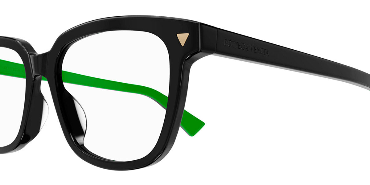 Bottega Veneta® BV1229OA BV1229OA 005 52 - Black 5 (Green) Eyeglasses