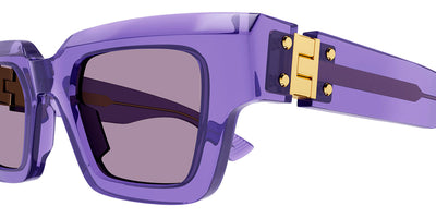 Bottega Veneta® BV1230S BV1230S 003 49 - Violet / Violet Sunglasses