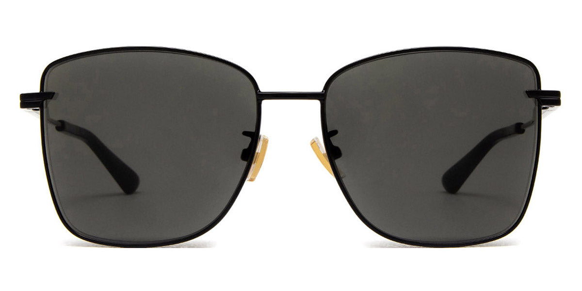 Bottega Veneta® BV1237S BV1237S 001 57 - Black / Grey Sunglasses