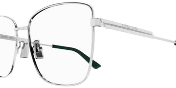 Bottega Veneta® BV1238O BV1238O 003 57 - Silver Eyeglasses