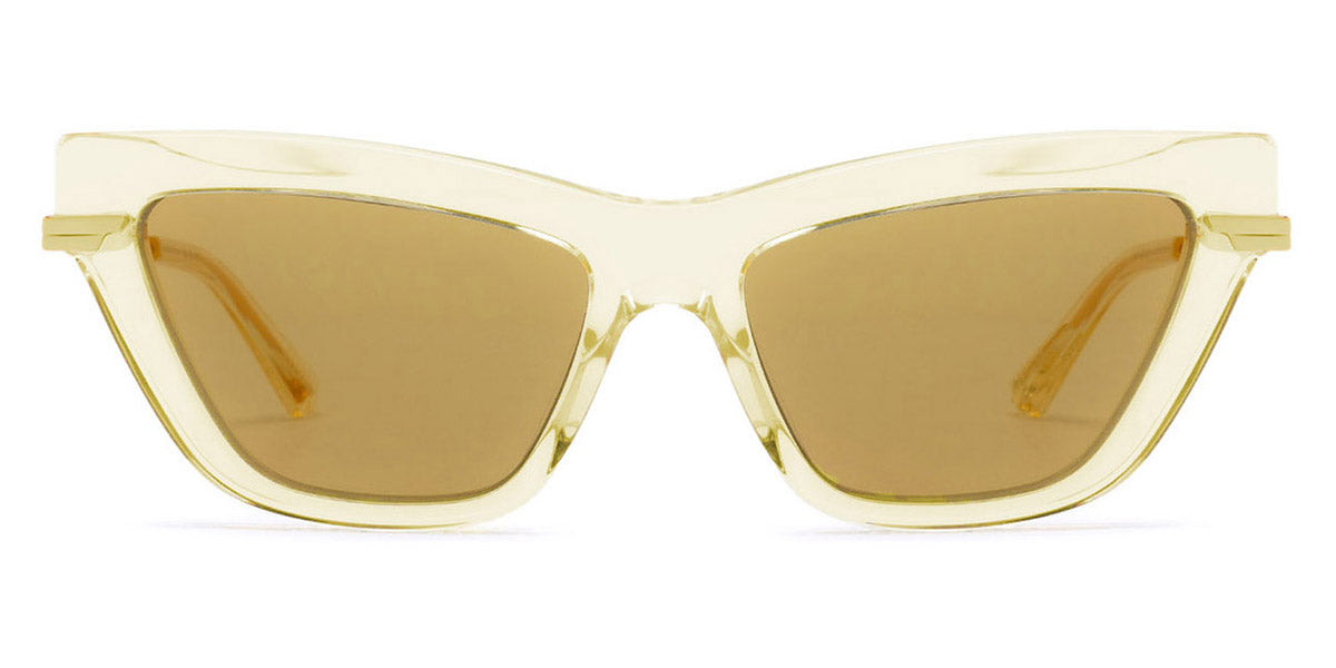 Bottega Veneta® BV1241S BV1241S 004 54 - Yellow / Yellow Sunglasses