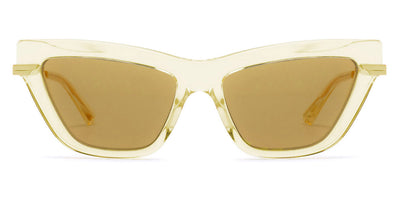 Bottega Veneta® BV1241S BV1241S 004 54 - Yellow / Yellow Sunglasses