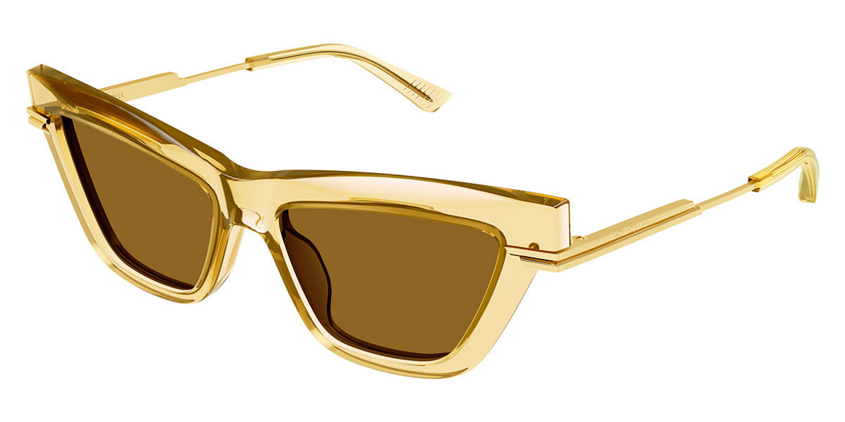 Bottega Veneta® BV1241S BV1241S 004 54 - Yellow / Yellow Sunglasses