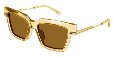 Bottega Veneta® BV1242S BV1242S 004 53 - Yellow / Yellow Sunglasses