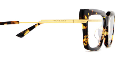 Bottega Veneta® BV1243O BV1243O 002 53 - Gold / Havana Eyeglasses