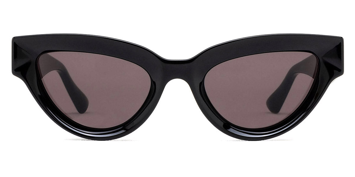 Bottega Veneta® BV1249S BV1249S 001 53 - Black / Grey Sunglasses