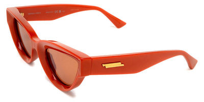 Bottega Veneta® BV1249S BV1249S 004 53 - Orange / Brown Sunglasses