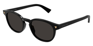 Bottega Veneta® BV1253S BV1253S 001 50 - Black / Grey Sunglasses