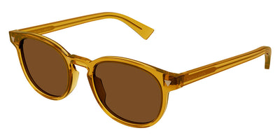 Bottega Veneta® BV1253S BV1253S 004 50 - Yellow / Brown Sunglasses