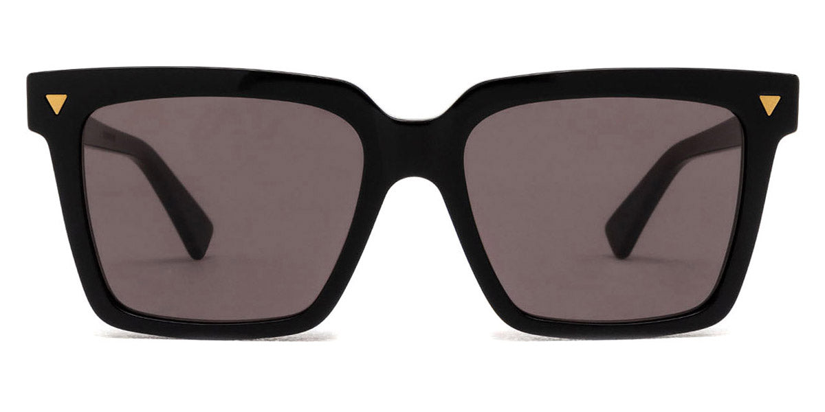 Bottega Veneta® BV1254S BV1254S 001 55 - Black / Grey Sunglasses